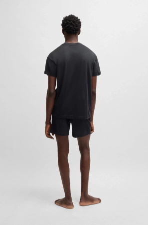 Piżama HUGO GALAXY SHORT czarny (50540091-001)