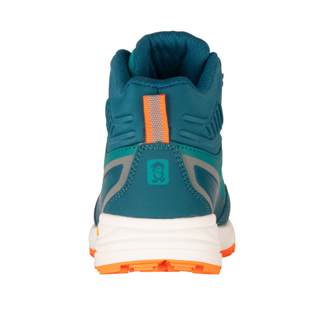 Buty Trollkids Skarvan Hiker Mid XT Waterproof zielony morski/zielony lagunowy/zachód słońca na Saharze