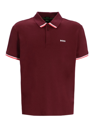 Koszulka polo BOSS Paddy Lux czerwony (50538185-614)