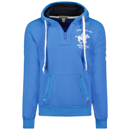 Bluza Geographical Norway FOLTON EO MEN 100 błękit królewski męska (WW4783H/GNO-Royal Blue)