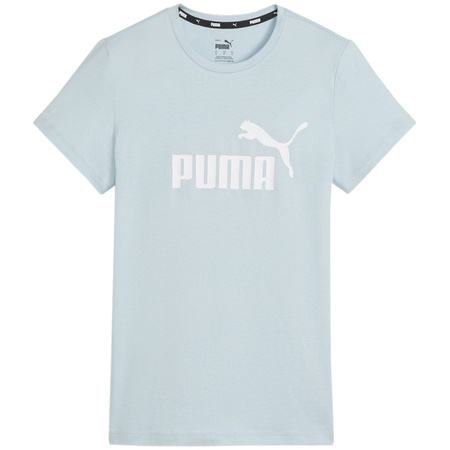 Koszulka damska Puma ESS Logo Tee błękitna (586775 25)