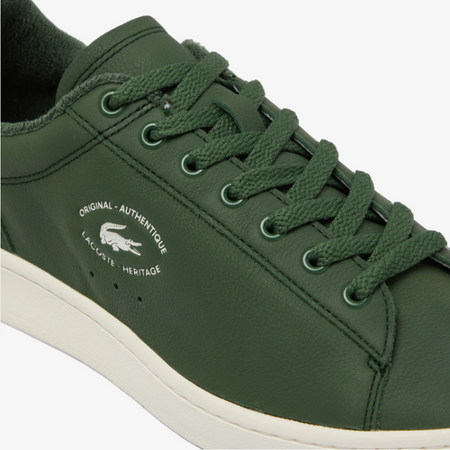 Tenisówki męskie Lacoste Carnaby Set buty sportowe sneakersy trampki zielone (748SMA00121X3)