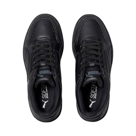 Wyprzedaż - Buty sportowe młodzieżowe Puma Rebound JOY Lo Jr sneakersy damskie/męskie czarne (381984-03)