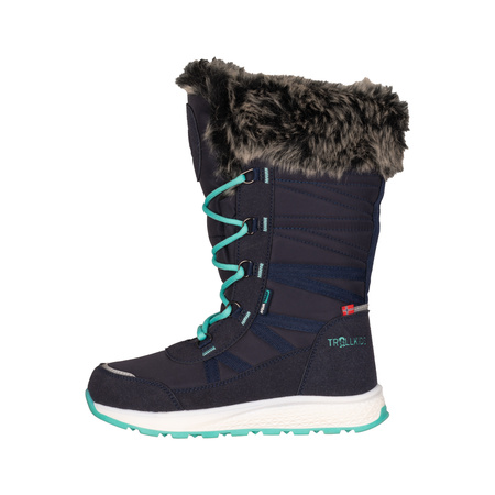 Wodoodporne buty zimowe Trollkids Girls Hemsedal Winter Boots XT dla dziewczynki (576-132)