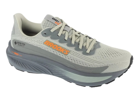 Buty Do Biegania męskie Brooks Ghost 17 GTX niskie przed kostkę Szare (1104621D022)