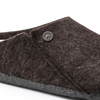 Klapki Birkenstock Zermatt Shearling FE Mocha wąska stopa (1016571)