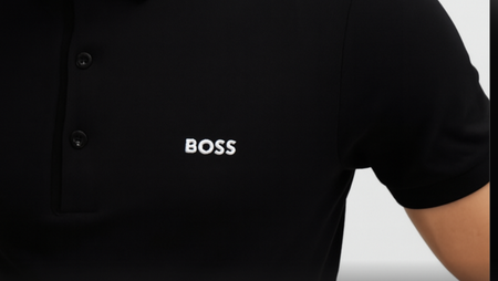 Koszulka polo BOSS Paule czarny (50538100-001)
