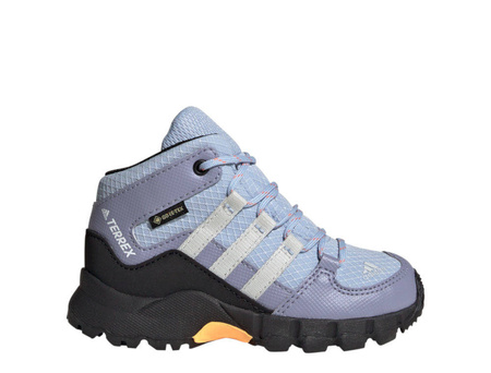 Wyprzedaż - Buty sportowe dziecięce adidas Terrex Mid GTX sneakersy fioletowe (FZ6053)