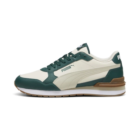 Sneakersy męskie Puma ST Runner v4 L buty sportowe skórzane białe (399068-04)