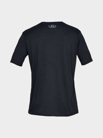 Wyprzedaż - Koszulka sportowa męska Under Armour t-shirt treningowa czarna (1329582-001)