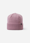 Czapka zimowa dziecięca Reima Beanie Kalotti Grey Pink Junior z certyfikowanej wełny różowa (5300232A-4500)