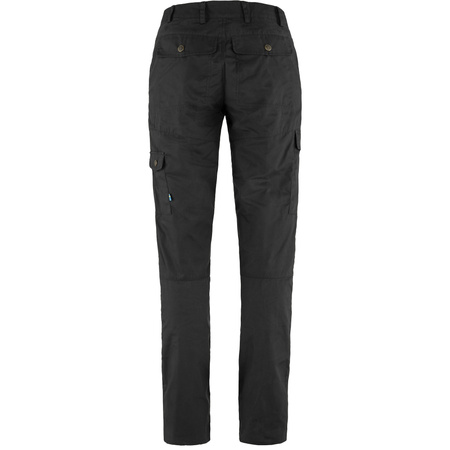 Spodnie trekkingowe damskie Fjällräven Karla Pro Trousers Curved W Dark Grey turystyczne szare (F89727-030)