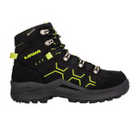 Buty trekkingowe dla dzieci Lowa KODY Evo GTX mid junior schwarz/limone gore-tex wodoodporne (650050 9903)