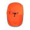 Czapka na lato dziecięca dla chłopca/dziewczynki Trollkids Kids Troll Cap XT bright orange/lake blue (943-712)