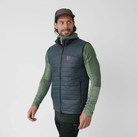 Kurtka ocieplana męska Fjällräven Expedition X-Lätt Vest M Black (F87076-550)