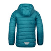 Kurtka ultralekka przejściowa dziecięca dla dziewczynki Trollkids Girls Eikefjord Jacket teal/mauve (464-334)