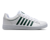 Męskie sneakersy K-Swiss COURT WINSTON WHITE/POSY GREEN-M (06154-942-M)