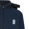 Wyprzedaż - Kurtka przeciwdeszczowa dziecięca Lego Wear LWSKY 764 Softshell Jacket granatowa (11010179-590B)