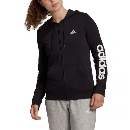 Bluza adidas Essentials Linear Ful zipp Hoodie W (GL0791)