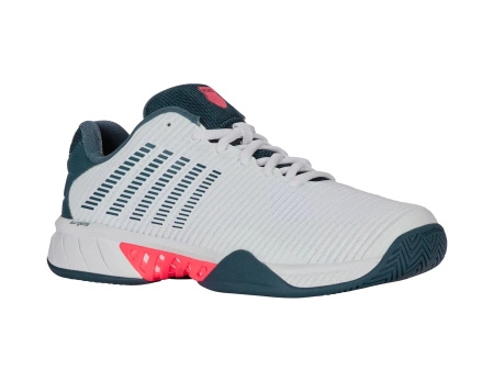 Męskie sneakersy K-Swiss HYPERCOURT EXPRESS 2 WH/STRGZR/NEONBLZ-M (06613-129-M)