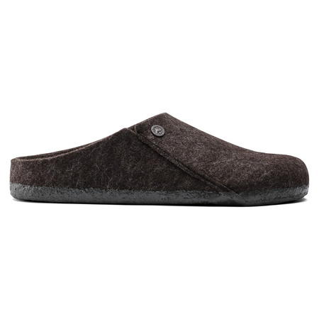 Klapki Birkenstock Zermatt Shearling FE Mocha wąska stopa (1016571)