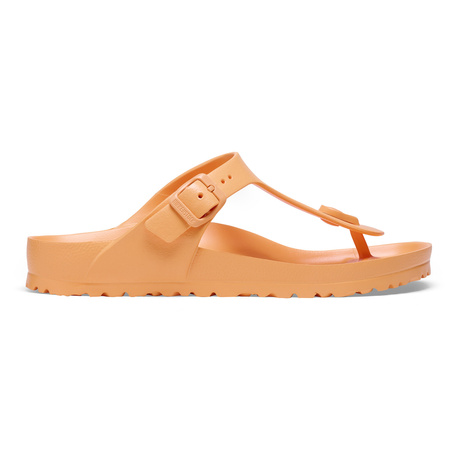 Japonki damskie/męskie Birkenstock Gizeh Essentials EVA Regular Papaya na szeroką stopę piankowe (1025599)