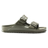 Klapki męskie zielone Birkenstock Arizona EVA Khaki regular szerokie zielone (1019094)