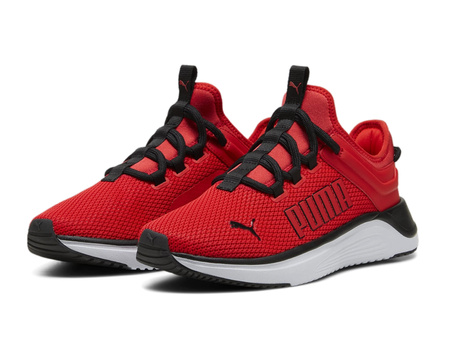 Wyprzedaż - Buty sportowe do biegania męskie Puma Softride Astro Slip-On sneakersy czerwone (378799-07)