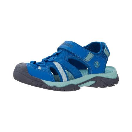 Sandały sportowe dziecięce dla chłopca/dziewczynki Trollkids Kids Stavanger Sandal XT cobalt blue/dusky turquoise/dark navy (659-199)