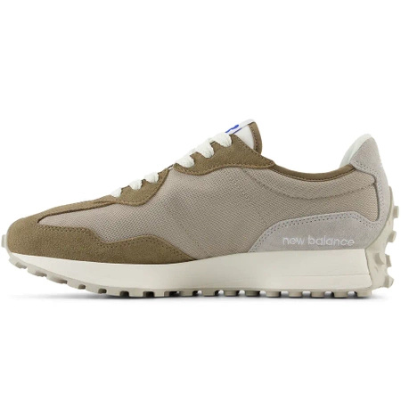 Wyprzedaż - Sneakersy damskie/męskie New Balance 327 buty sportowe zamszowe brązowe (U327CH)