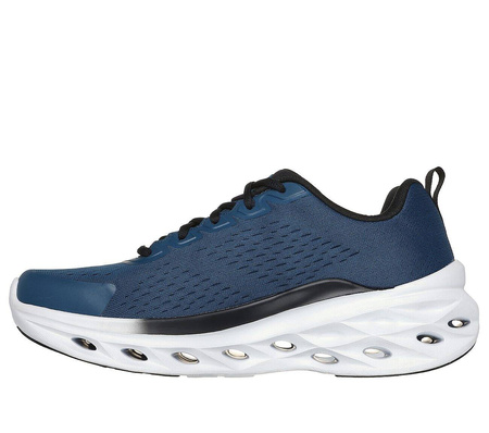 Wyprzedaż - Buty sportowe męskie Skechers Glide-Step Swift Frayment sneakersy niebieskie (232634-TLBK)