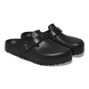 Chodaki damskie Birkenstock Boston Essentials EVA Black medyczne klapki narrow wąskie (0127103)