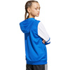 Bluza dla dzieci adidas Squadra 25 Hoodie niebiesko-biała (JD4802)
