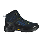 CMP KIDS MOON MID WP TREKKING SHOES BLACK BLUE Dark Blue (31Q4794-N950)