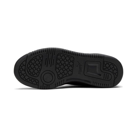 Wyprzedaż - Buty sportowe młodzieżowe Puma Rebound JOY Lo Jr sneakersy damskie/męskie czarne (381984-03)