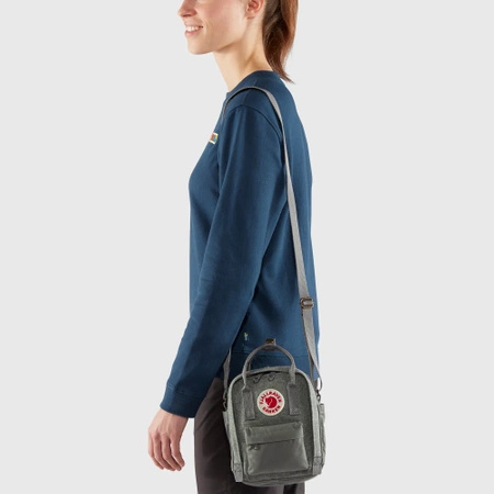 Torba na ramię Fjällräven Kånken Re-Wool Sling Granite Grey (F23329-027)