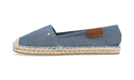 Espadryle damskie Wrangler Nancy C Women Low niebieskie (20241049-20G)