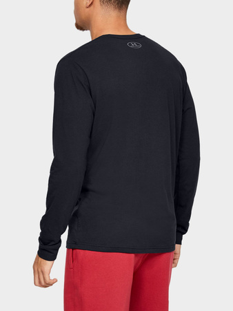Wyprzedaż - Koszulka sportowa z długim rękawem męska Under Armour Sportstyle Left Chest longsleeve (1329585-001)