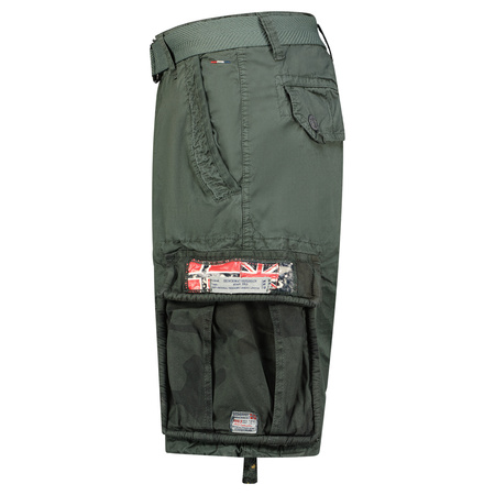 Bermudy Geographical Norway PASTEQUE EO MEN 063 brązowy męskie (SX1425H/GNO-Storm)