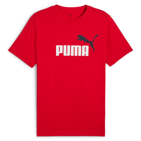 Koszulka Puma ESS 2 COLOR NO.1 LOGO TEE Czerwony (68470811)