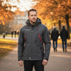 Kurtka softshell męska Geographical Norway Techno DB MEN 056 (WU4563H/GN-DARK GREY)
