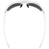 Okulary sportowe unisex  Uvex Blaze III 2.0 z miękkimi końcówkami zauszników szare (53/2/046/8216/UNI)