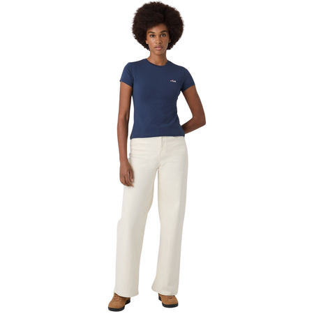 Koszulka damska Fila Trivero granatowa (FAW1205 50004)