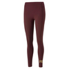 Spodnie damskie treningowe PUMA ESS+ METALLIC LEGGINGS czerwone (848307-42)