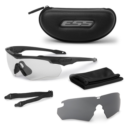 ESS - Crossblade 2LS Kit - Czarne (Clear & Smoke)