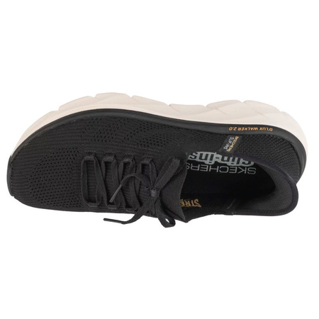 Skechers Slip-Ins: D'lux Walker 2.0 - Thrill Movement 150105-BKTN Czarne 36 (150105-BKTN)