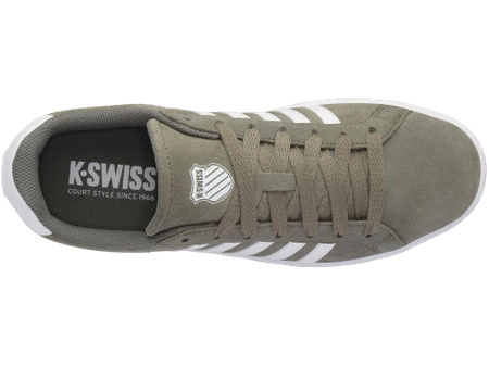 Sneakersy męskie K-Swiss Court Tiebreak SDE buty sportowe tenisówki zielone (07012-329-M)