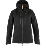 Kurtka softshell damska Fjällräven Keb Eco-Shell Jacket W Black (F89600-550)