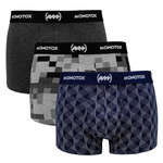 Bokserki męskie 3-pack Monotox Basics Boxer Brief 3-PAK (MX21066)