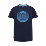 Koszulka z filtrem UPF30+ dziecięca dla chłopca/dziewczynki Trollkids Kids Troll T PRO navy/light blue (453-117)